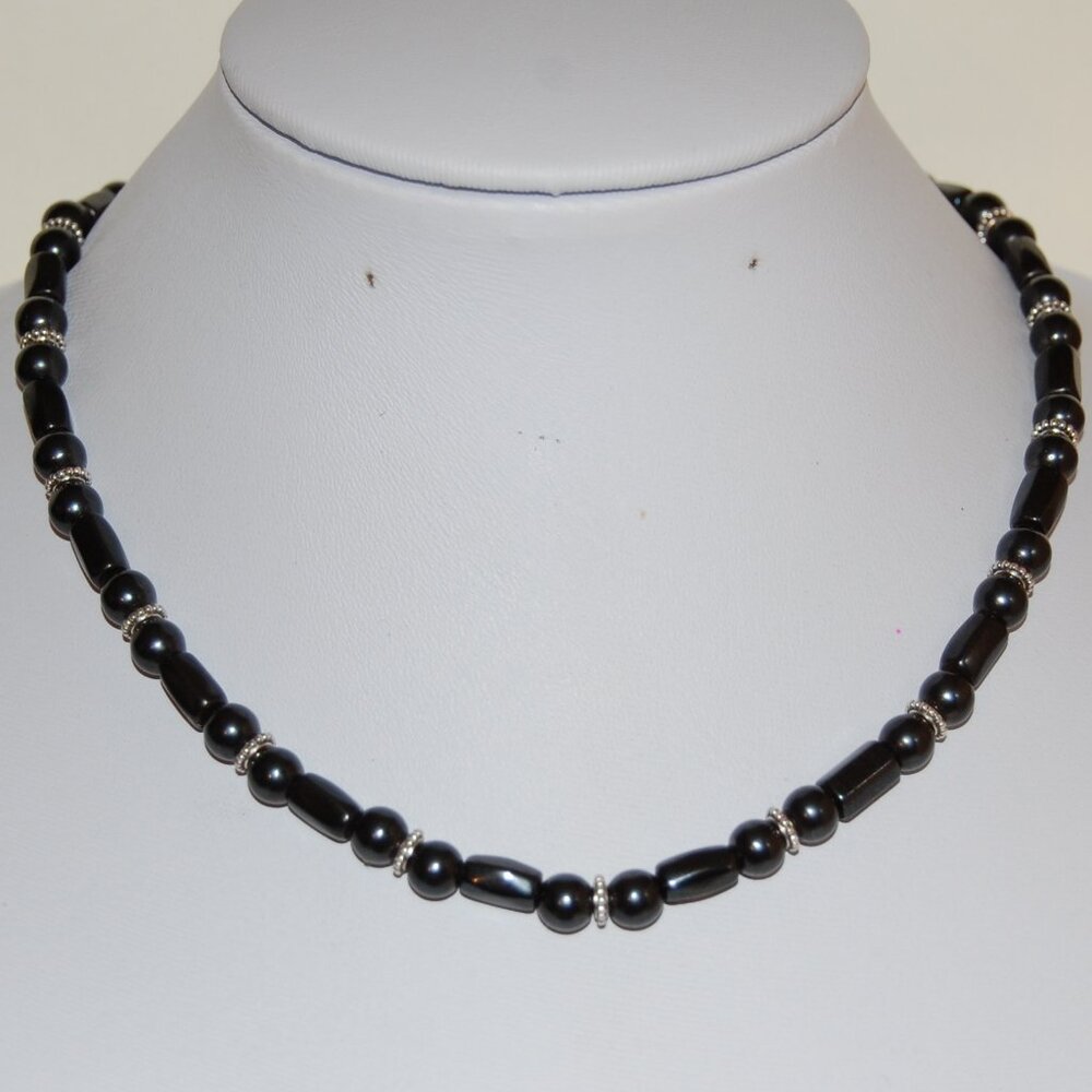 Magnetic Necklace,Hematite Necklace,Magnetic Beads Necklace,Heathy Necklace